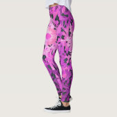 PINK LILA DAISY / MARGUERITE / MARGHERITA LEGGINGS (Links)