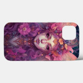 Pink Lila Fairy Queen Fantasy Art Case-Mate iPhone Hülle (Rückseite (Horizontal))