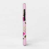 Pink Lila Floral William Shakespeare Case-Mate iPhone Hülle (Hinten/Links)