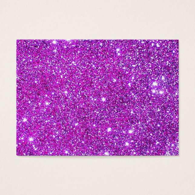 Pink Lila Funkelnd Glam Glitzer Designer (Vorderseite)