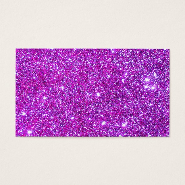 Pink Lila Funkelnd Glam Glitzer Designer (Vorderseite)