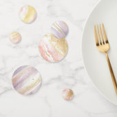 Pink Lila Gold WeltraumGeburtstag Konfetti (Gruppe)