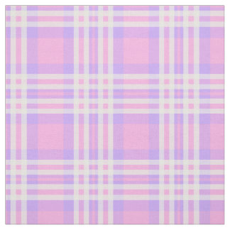 Pink Lila Lavender Kariert Gingham Karo Girl Stoff