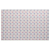 Pink Lila Pastell-Muster Stoff (Yard (91,4 cm))