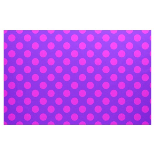 Pink&Lila Polka Dots Design Stoff (Fat Quarter (45,7 x 55,9 cm))