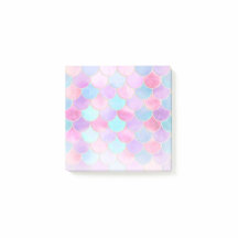 Pink, Lila und Aqua Mermaid-Muster