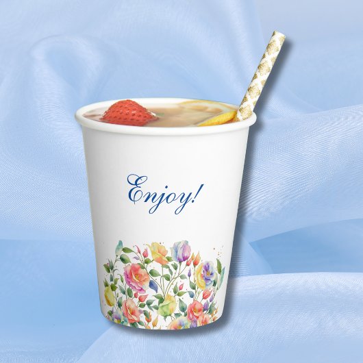 Pink Lilac Bright Brautparty Pappbecher