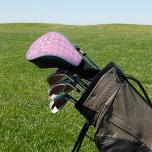 Pink Lilac Ich würde eher Golf spielen in Schottla Headcover