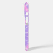 Pink & Lilac Krawatte Dye Phone Case (Rückseite / Links)