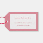 Pink Lilacs by Vincent van Gogh, Still Life Flower Geschenkanhänger (Rückseite Horizontal)