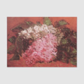 Pink Lilacs by Vincent van Gogh, Still Life Flower Seidenpapier (Vorderseite)