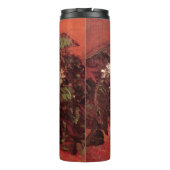 Pink Lilacs by Vincent van Gogh, Still Life Flower Thermosbecher (Rückseite)