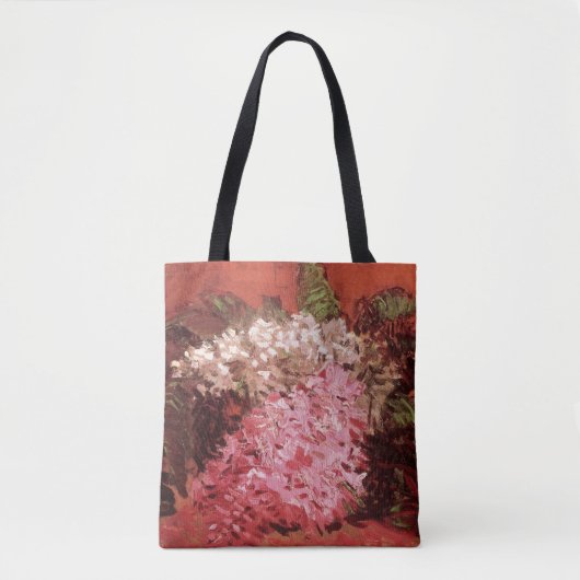 Pink Lilacs von Vincent van Gogh, Still Life Blume Tasche (Vorderseite)
