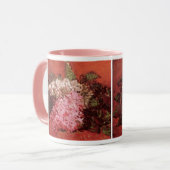 Pink Lilacs von Vincent van Gogh, Still Life Blume Tasse (Vorderseite Links)