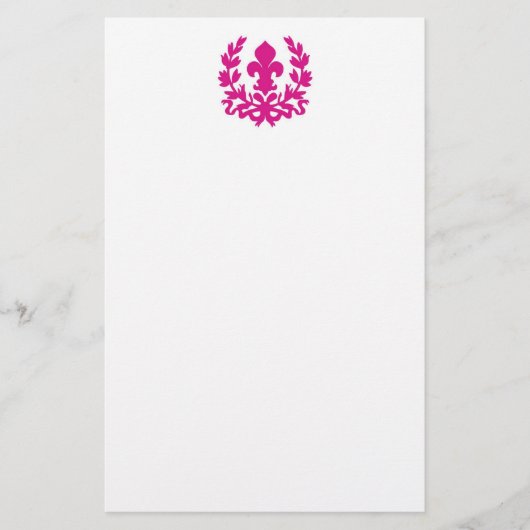 Pink Lilie..Schreibwaren Briefpapier (Vorderseite)