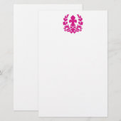 Pink Lilie..Schreibwaren Briefpapier (Vorne/Hinten)