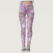 Pink Lilies...... Leggings (Vorderseite)