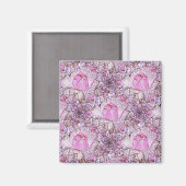 Pink Lilies...... Magnet (Vorderseite/Rückseite)