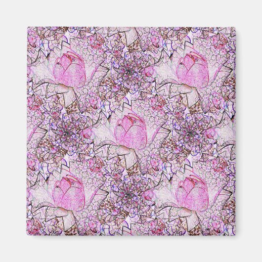 Pink Lilies...... Magnet (Vorne)