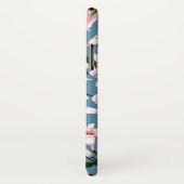 Pink Lilly Blume Pattern Case-Mate iPhone Hülle (Hinten/Rechts)