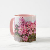 Pink Lilly Tasse (Vorderseite Links)