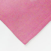 Pink Lily Blanket Fleecedecke (Ecke)