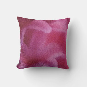 Pink Lily Blume Malerei Art #1 - Kissen