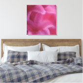 Pink Lily Blume Malerei Art #2 - Leinwand ummantel (Insitu (Schlafzimmer))