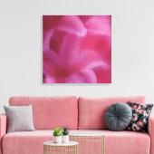 Pink Lily Blume Malerei Art #2 - Leinwand ummantel (Insitu (Wohnzimmer))