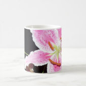 Pink Lily Blume Tasse (Mittel)