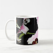 Pink Lily Blume Tasse (Links)