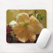 Pink Lily Bouquet Mousepad (Mit Mouse)