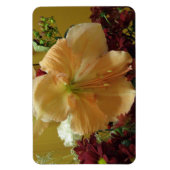 Pink Lily Bouquet Premium Magnet (Vertikal)
