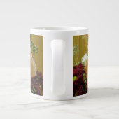 Pink Lily Bouquet Tasse (Rückseite)