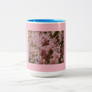 Pink Lily Bouquet Zweifarbige Tasse