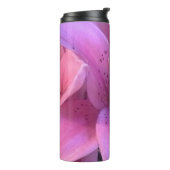 Pink Lily Fotograf Thermosbecher (Nach links gedreht)