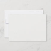 Pink Lily Green Blätter Kinderdusche Danke (Rückseite)