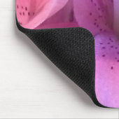 Pink Lily Mouse Pad Mousepad (Ecke)