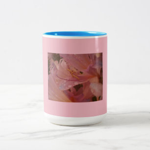 Pink Lily Petal Zweifarbige Tasse