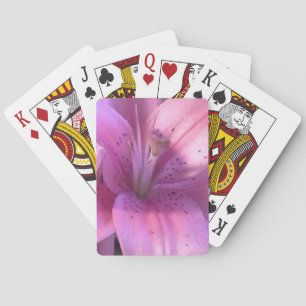 Pink Lily Playing Cards Spielkarten