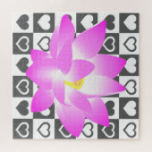 Pink Lily Puzzle (Horizontal)