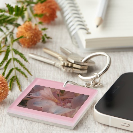 Pink Lily Schlüsselanhänger (Vorderseite rechts)