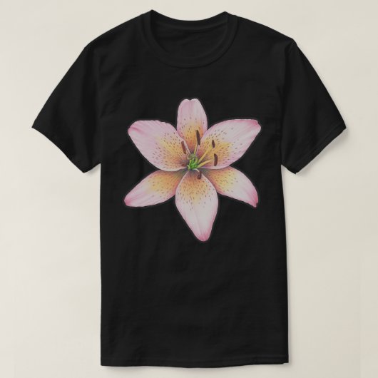 Pink Lily T-Shirt (Design vorne)