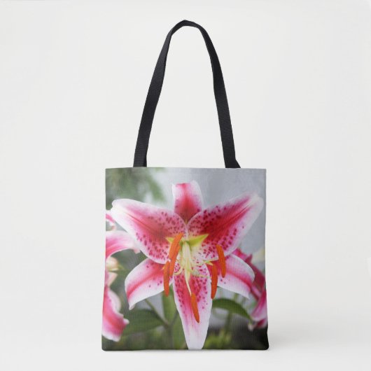 Pink Lily Tasche (Vorderseite)