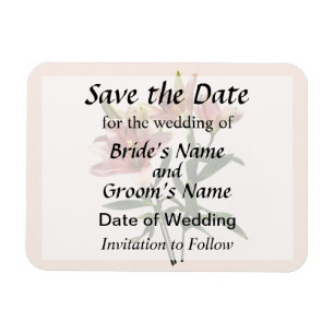 Pink Lily Trio Termin vormerken Magnet