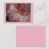 Pink Lily Visitenkarte (Vorne/Hinten)