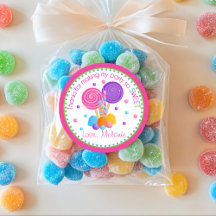 Pink Lime Green Sweet Shop Geburtstag Gefallen