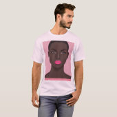 Pink Lip Stick T-Shirt (Vorne ganz)