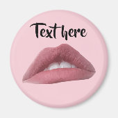 Pink Lips Magnet (Vorne)