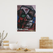 PINK LIPS POSTER (Küche)